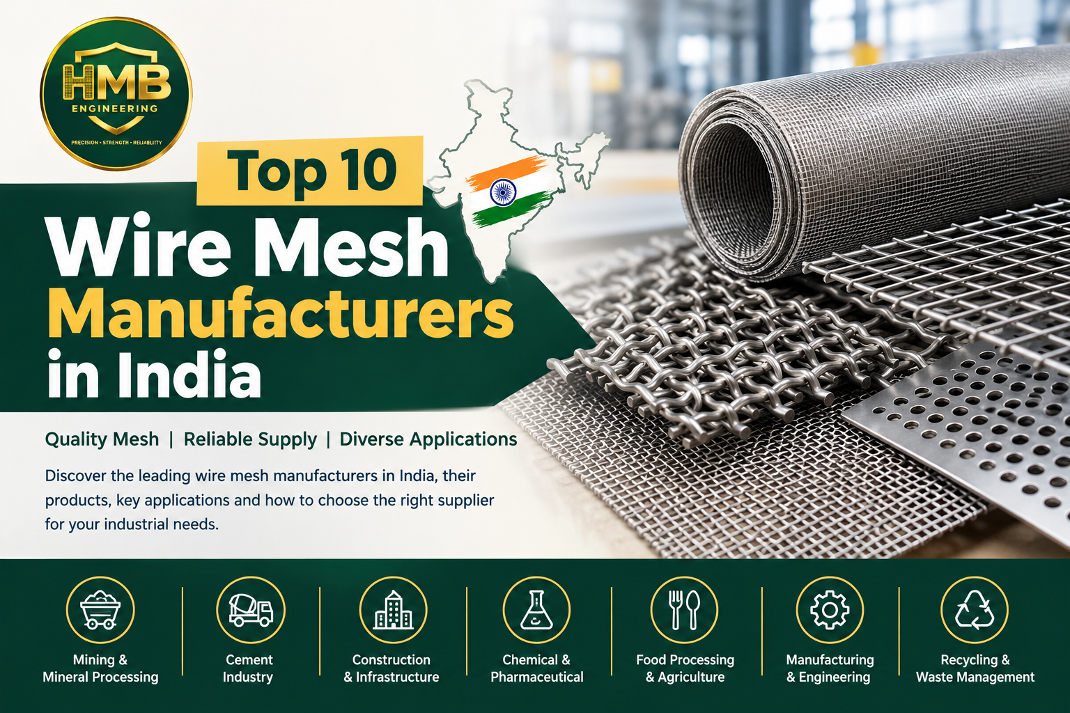 Top 10 Wire Mesh Manufacturers in India